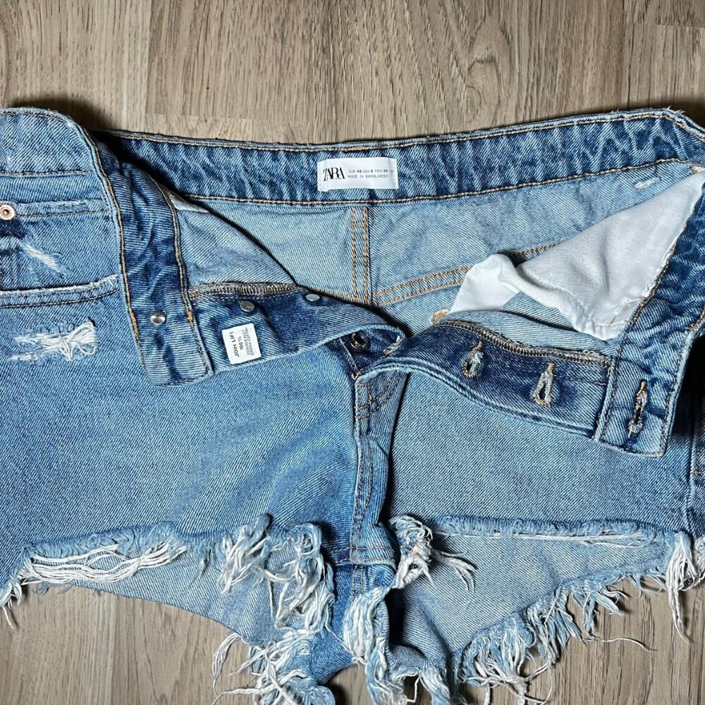 ZARA DENIM SHORTS